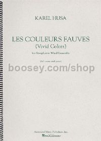 Les Couleurs Fauves - Concert Band (Full Score)