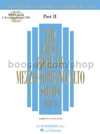 The First Book of Mezzo-Soprano/Alto Solos, Part II (+ 2 CDs)