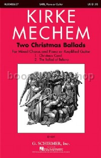 Two Christmas Ballads  - SATB