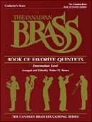 Canadian Brass Book Of Favorite Quintets - Conductor's Score