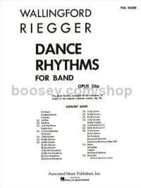 Dance Rhythms for Band Op. 58 - Concert Band (Full Score)