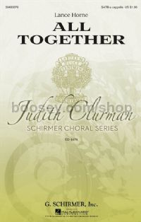 All Together (Ed. Clurman, Judith) SATB