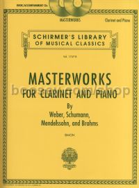 Masterworks For Clarinet And Piano (Book/Online Audio) 