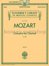 Concerto for Clarinet K.622 (Book & CD)