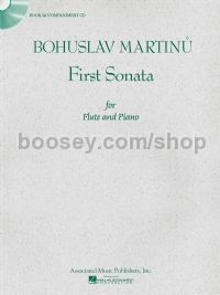 First Sonata for Flute And Piano (Book & CD)