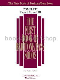 The First Book of Baritone/Bass Solos (Complete)