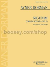 Nigunim Violin Sonata No.3 - Violin & Piano (Score & Part)