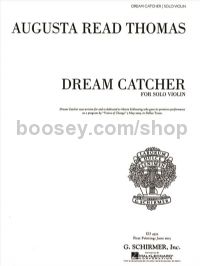 Read Dream Catcher for Solo Violin