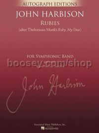 Rubies (After Thelonious Monk Ruby My Dear) (Full Score)
