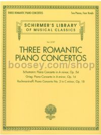 Three Romantic Piano Concertos (2 Pianos)