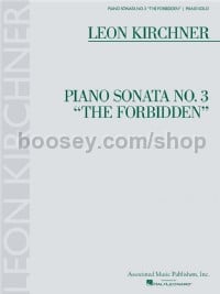 Piano Sonata No. 3 the Forbidden - Piano Solo