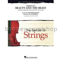 Beauty and the Beast – Highlights (String Orchestra - Score & Parts)