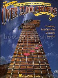 Over 22,000 Guitar Chord Wheel Book 