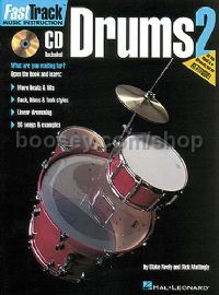 Fast Track Drums 2 (Book & CD)