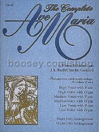 Complete Ave Maria (Piano/Organ & Voice)