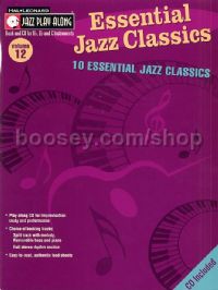 Jazz Play Along 12 Essential Jazz Classics Book & CD