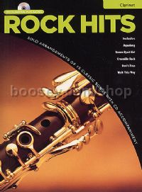 Rock Hits Instrumental Playalong Clarinet (Book & CD)