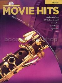 Movie Hits Instrumental Playalong Clarinet (Book & CD)