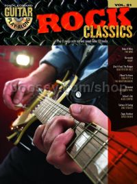 Guitar Play Along 81 Rock Classics (Book & CD)