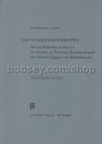 Kataloge Bayerischer Musiksammlungen 13