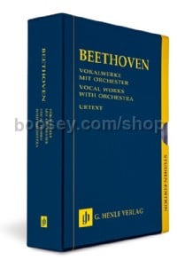 Vocal Works with Orchestra - 6 Volumes in a Slipcase (Study Score)