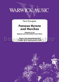 Famous Hymns and Marches (Eb piano accompaniment for treble clef instruments)