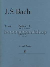 Partitas Nos.1-3, BWV 825-827 (Piano)
