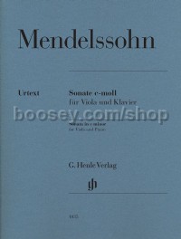 Viola Sonata in C Minor (Viola & Piano)