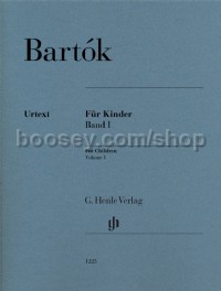 Bartok For Children Volume 1 Piano (henle)