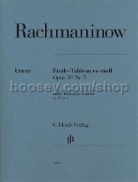 Étude-Tableau in Eb minor, op. 39 no. 5 for piano solo