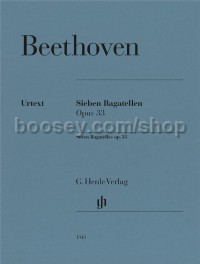 Seven Bagatelles Op.33 (Piano)