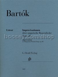 Improvisations On Hungarian Peasant Songs Op. 20 (Piano)