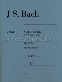 Six Partitas Bwv 825-830 Bwv 825-830 (Piano)