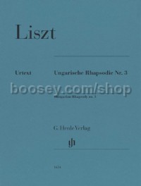 Hungarian Rhapsody No.3 Performing Score (Piano)