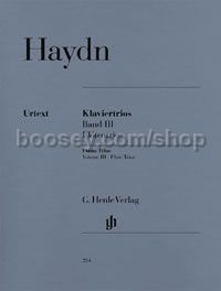 Piano Trios, Vol.III (Flute/Violin, Violoncello & Piano)
