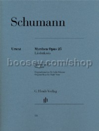 Myrthen op. 25 (High Voice & Piano)