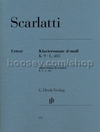 Piano Sonata in D Minor, K. 9, L. 413