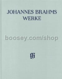 Johannes Brahms Werke Op. 77, Op.102 (Critical Commentary) (Clothbound)