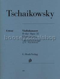 Concerto for Violin in D Major, Op.35 (Piano Reduction)