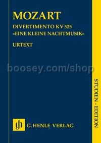 Divertimento "Eine Kleine Nacht Musik", K. 525 (Study Score)