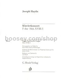 Concerto for Piano in F Major, Hob.XVIII:3 (Basso Continuo Part)