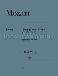 Oboe Quartet in F Major, K. 370 (Oboe, Violin, Viola & Violoncello)