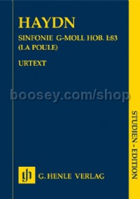 Symphonie g minor Hob. I:83 (La Poule) (Orchestral Study Score)