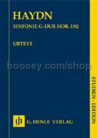 Sinfonie G-dur Hob. I:92 (Study Score)