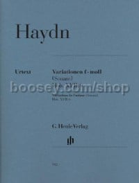 Variations in Fm (Sonata) Hob. XVII:6 HOB.XII:6
