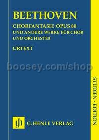 Works For Choir & Orchestra (study score)