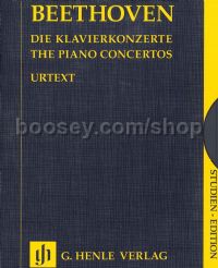 The Piano Concertos, Vols.1-5 (Piano & Orchestra) (Study Scores)