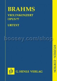 Violin Concerto D Major op. 77 (Study Score)