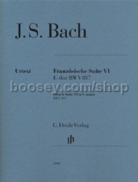 French Suite VI BWV 817 (Piano)