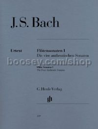 Flute Sonatas, Vol.I (The Four Authentic Sonatas) (Flute & Basso Continuo)